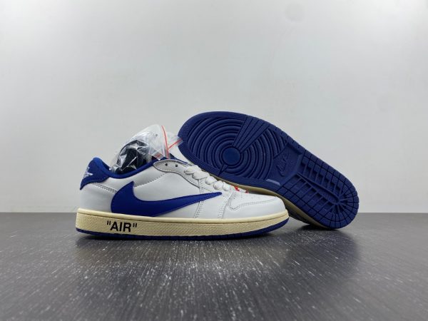 OFF-WHITE x Travis Scott x Air Jordan 1 OW - Image 4