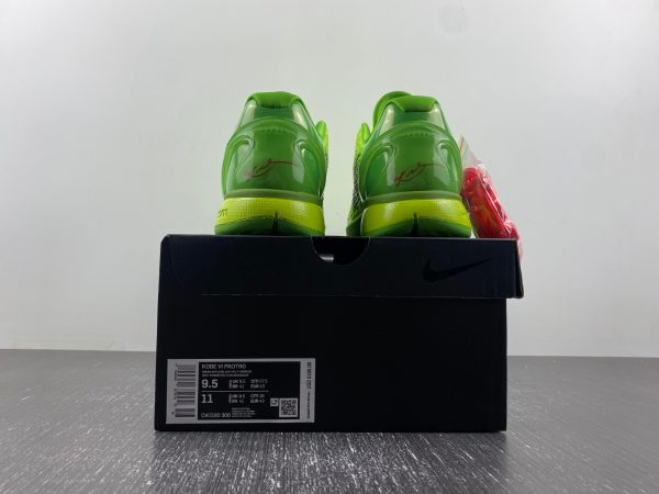 Nike Kobe 6 Protro “Grinch” - Image 19