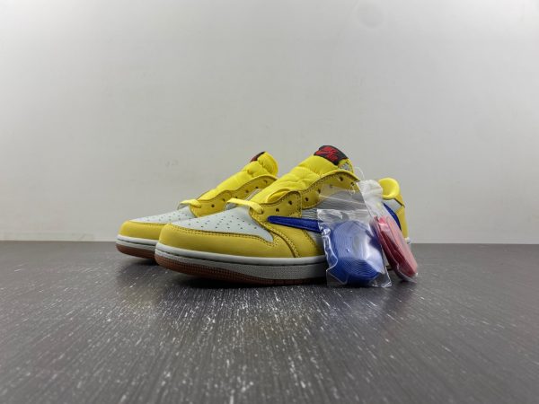 Travis Scott x Air Jordan 1 Low OG “Canary” - Image 5