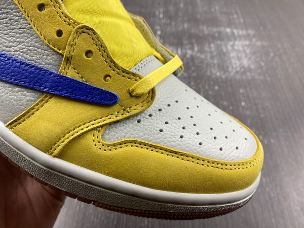 Travis Scott x Air Jordan 1 Low OG “Canary” - Image 8