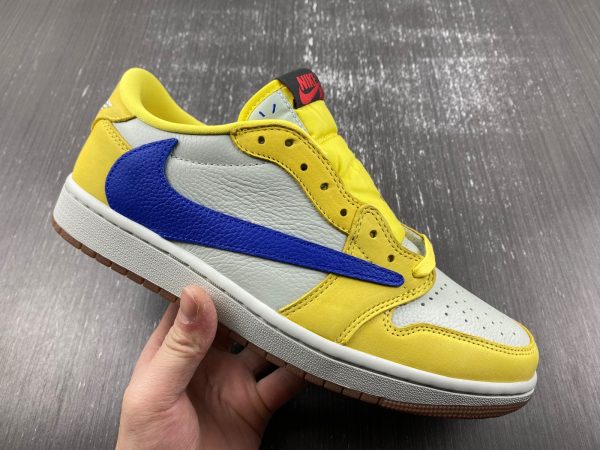 Travis Scott x Air Jordan 1 Low OG “Canary” - Image 9