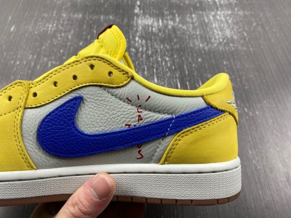 Travis Scott x Air Jordan 1 Low OG “Canary” - Image 15
