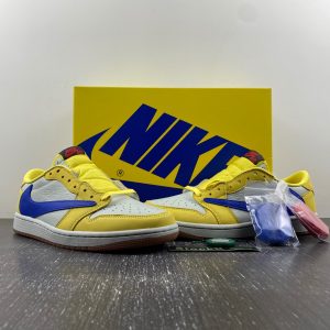 Travis Scott x Air Jordan 1 Low OG “Canary”