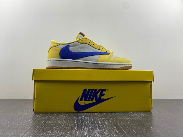 Travis Scott x Air Jordan 1 Low OG “Canary” - Image 19