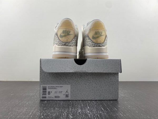 Air Jordan 3 Craft “Ivory” - Image 8