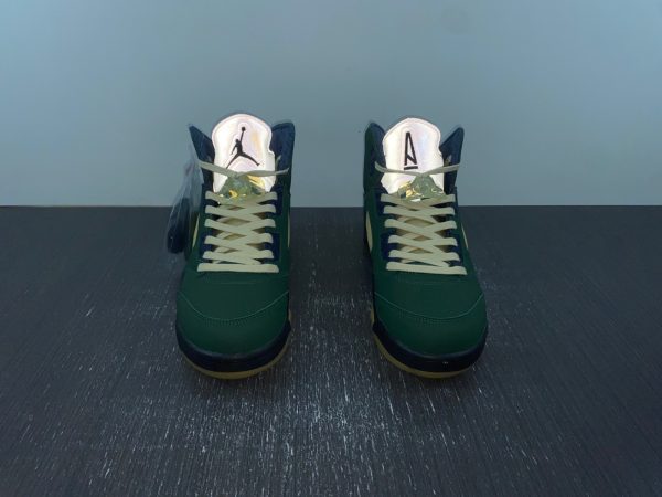 Air Jordan 5 Navy Green” - Image 9
