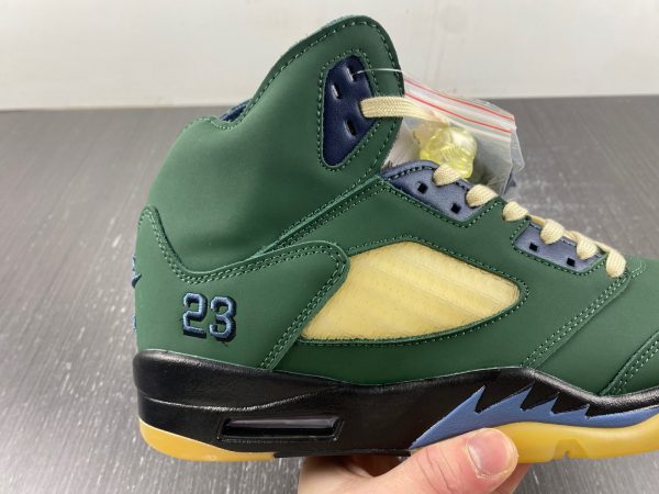 Air Jordan 5 Navy Green” - Image 12