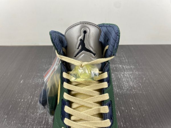 Air Jordan 5 Navy Green” - Image 16