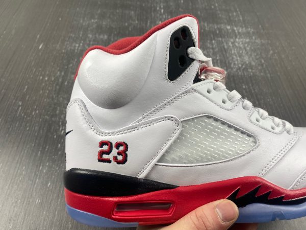 Air Jordan 5 “Fire Red” - Image 12