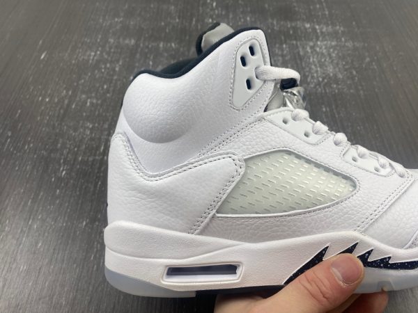 Air Jordan AIR JORDAN 5 RETRO 'WHITE BLACK' - Image 10