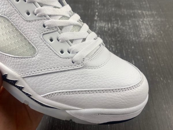 Air Jordan AIR JORDAN 5 RETRO 'WHITE BLACK' - Image 12
