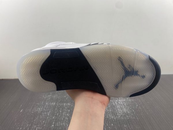 Air Jordan AIR JORDAN 5 RETRO 'WHITE BLACK' - Image 17