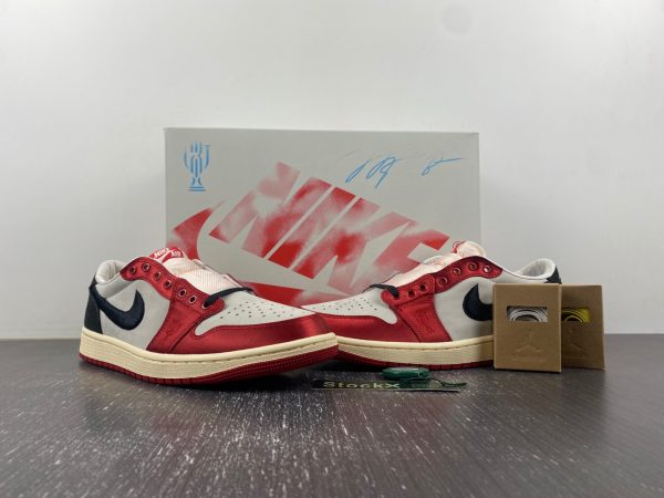 Trophy Room x Air Jordan 1 Low OG “Home” - Image 5