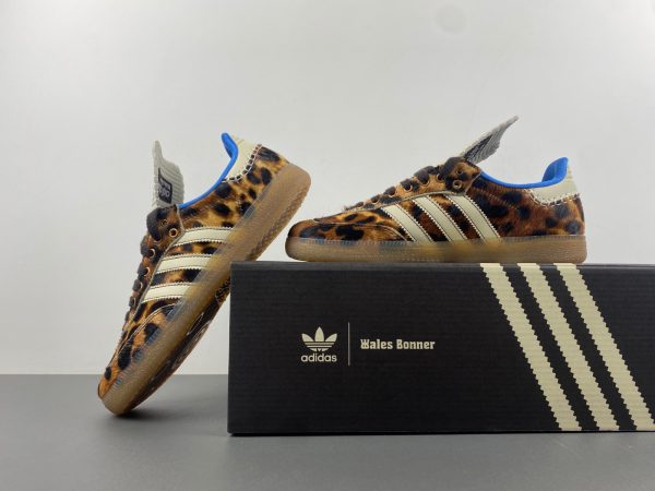 Wales Bonner x adidas Samba Pony Leopard - Image 8