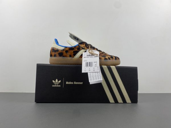 Wales Bonner x adidas Samba Pony Leopard - Image 3