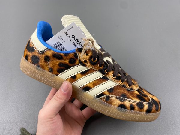 Wales Bonner x adidas Samba Pony Leopard - Image 4