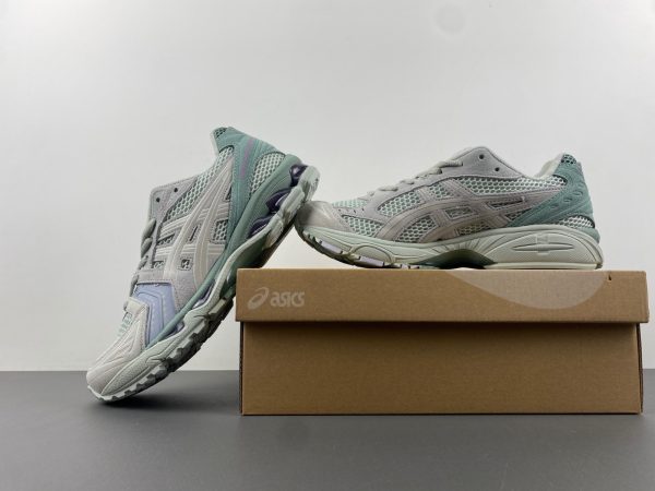 GEL KAYANO 14 'LIGHT SAGE SMOKE GREY' - Image 27