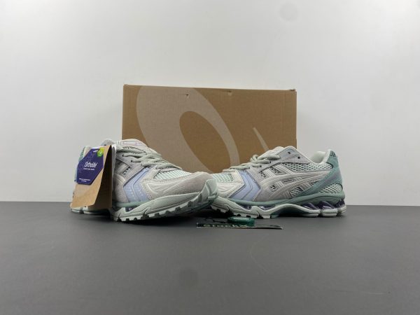 GEL KAYANO 14 'LIGHT SAGE SMOKE GREY' - Image 29