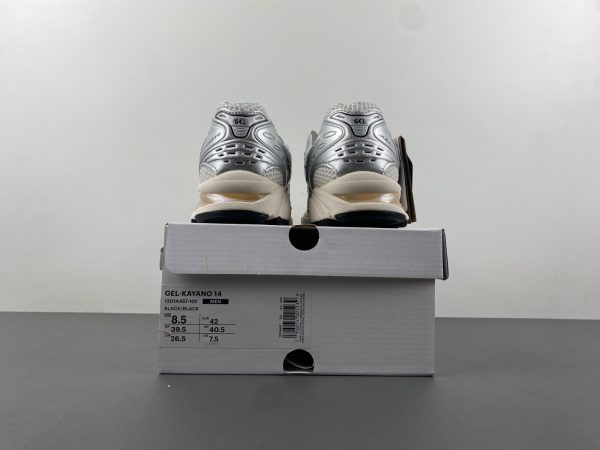 JJJJOUND X GEL KAYANO 14 'SILVER BLACK' - Image 10