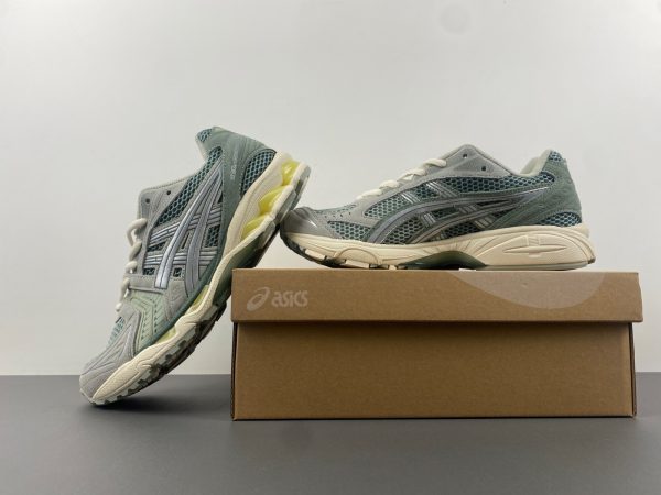 GEL KAYANO 14 'LIGHT SAGE SMOKE GREY' - Image 61