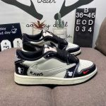 Nike Wmns Air Jordan 1 Low GS"White/University Red"